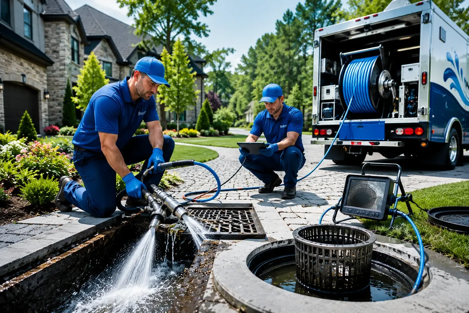 Local outdoor drain cleaning professionals in Sweetser, IN